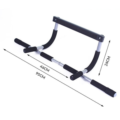 Dominated bar for door, gym, pull up, grip pull