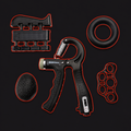 Gym Fitness Adjustable Count Hand Grip Set