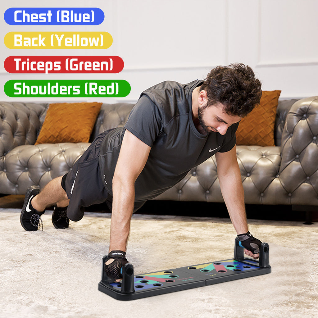 Foldable 9 in 1 Push Up Board