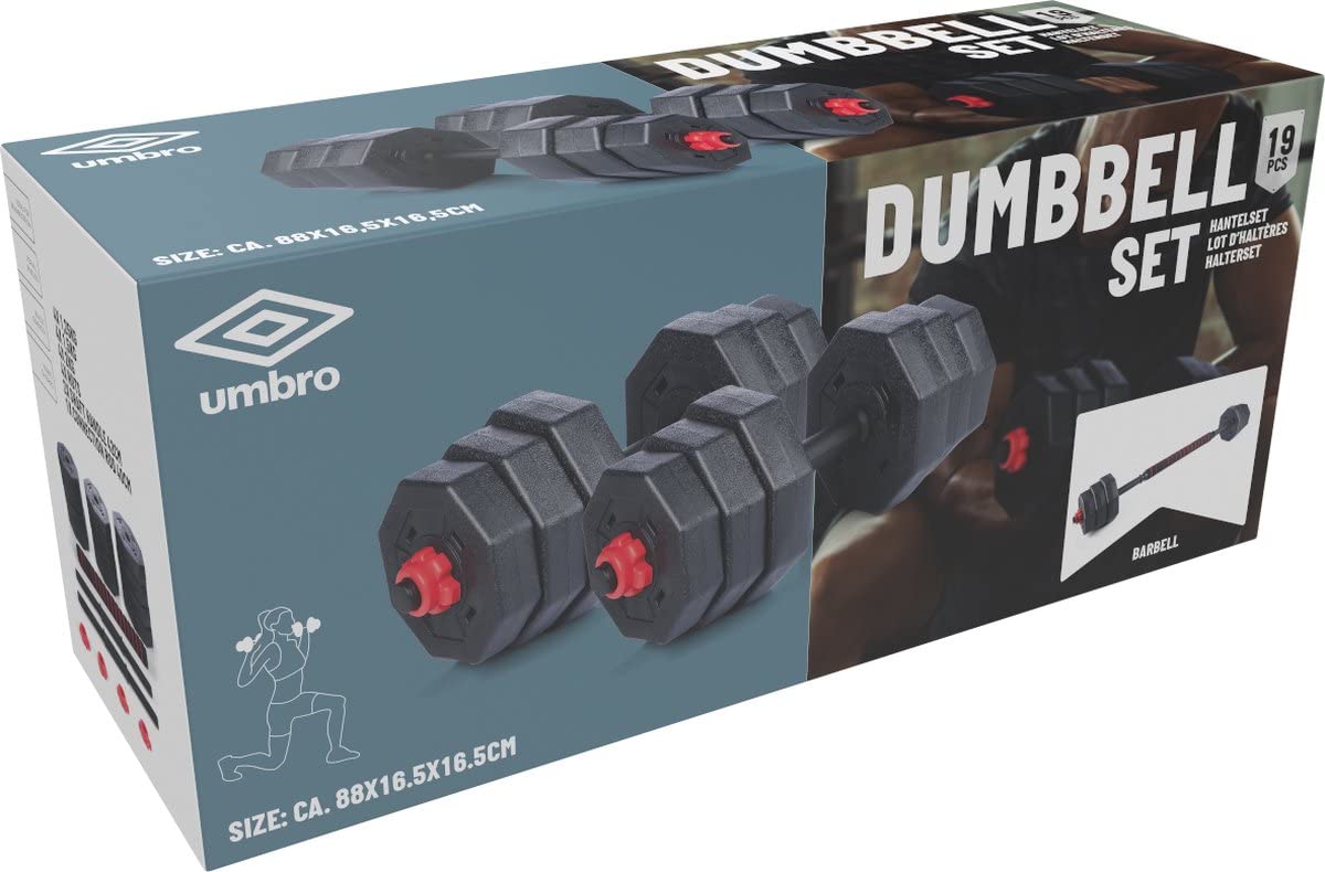 Dumbbells Umbro Extendable Complete kit