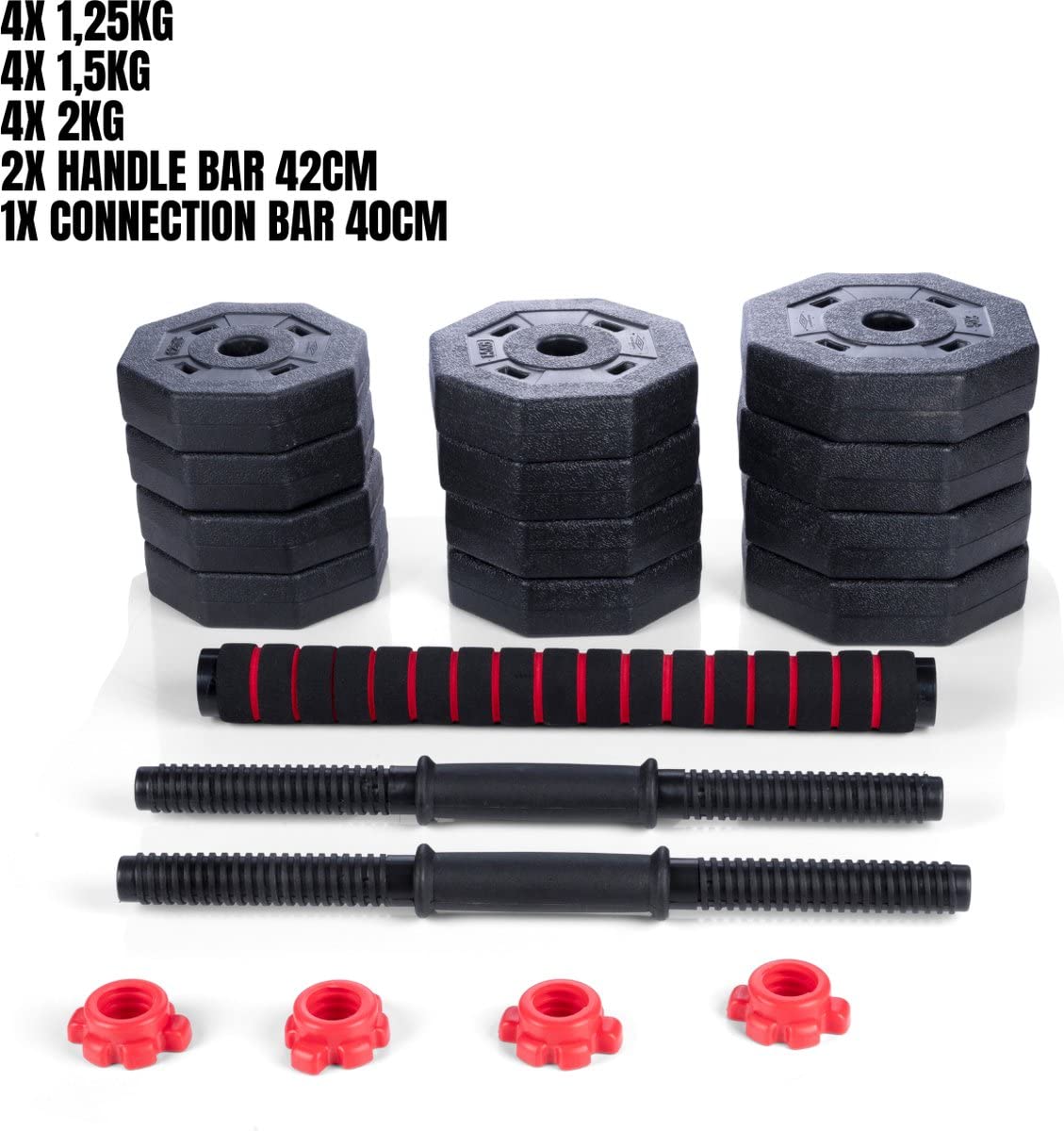 Dumbbells Umbro Extendable Complete kit
